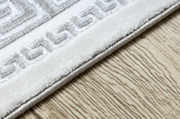 Koberec / Behúň GLOSS 2813 27 ramka, grécky - sivý