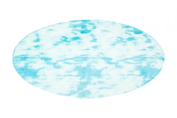 Koberec SILK DYED MR-582 modrý kruh