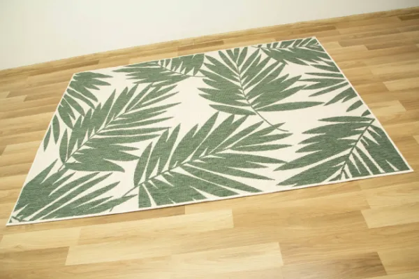 Šnúrkový obojstranný koberec Brussels 205720/10520 zelený
