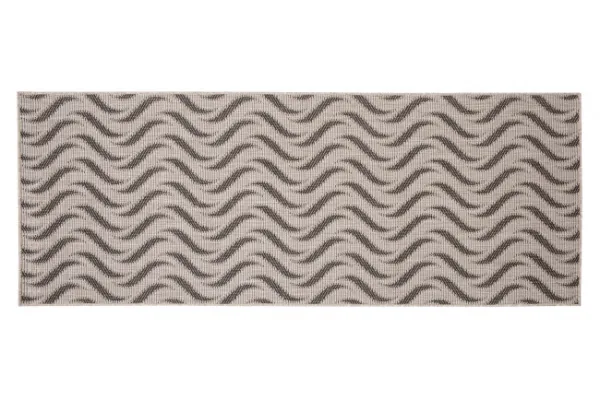 Behúň Floorlux 20586 strieborný / čierny