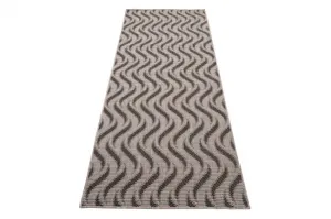 Behúň Floorlux 20586 strieborný / čierny