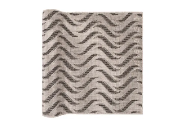 Behúň Floorlux 20586 strieborný / čierny