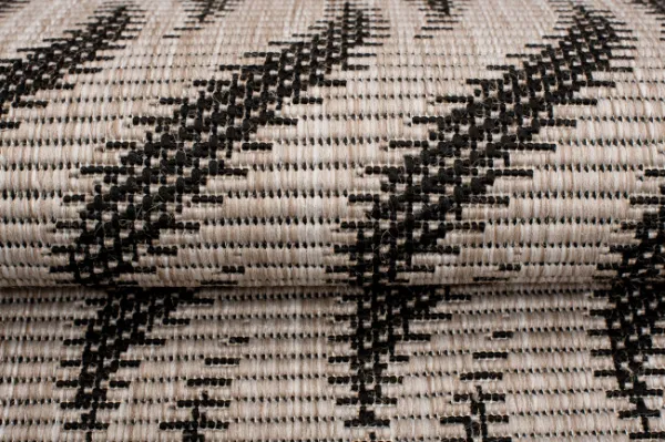 Behúň Floorlux 20586 strieborný / čierny