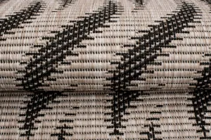 Behúň Floorlux 20586 strieborný / čierny