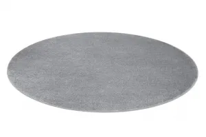 Koberec SOFTY sivý kruh