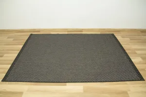 Šnúrkový obojstranný koberec Brussels 205668/10110 antracitový/krémový