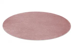 Koberec SOFTY ružový kruh