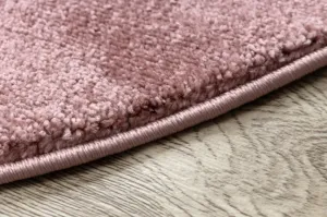 Koberec SOFTY ružový kruh