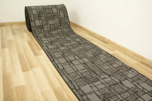 Šnúrkový obojstranný behúň Brussels 205467/10110 antracitový / krémový