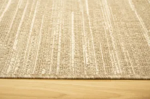 Šnúrkový obojstranný behúň Brussels 205583/10610 Linen krémový / béžový