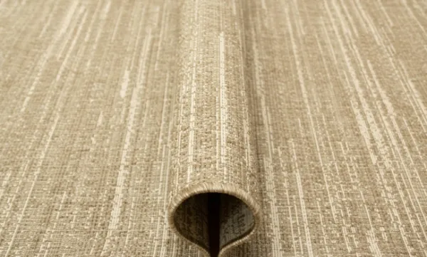 Šnúrkový obojstranný behúň Brussels 205583/10610 Linen krémový / béžový