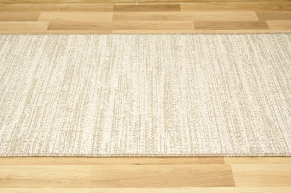 Šnúrkový obojstranný behúň Brussels 205583/10610 Linen krémový / béžový
