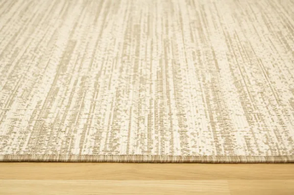 Šnúrkový obojstranný behúň Brussels 205583/10610 Linen krémový / béžový