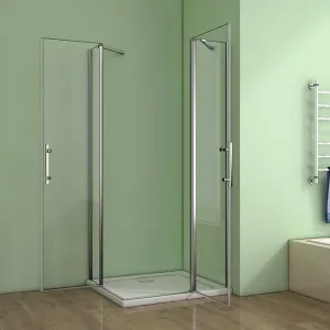 H K - Sprchovací kút MELODY A2 90 cm s dvomi jednokrídlovými dverami SE-MELODYA290