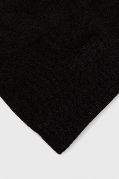 Čiapka Helly Hansen 57502-990, čierna farba, z tenkej pleteniny