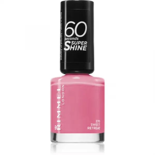 Rimmel 60 Seconds By Rita Ora lak na nechty odtieň 270 Sweet Retreat 8 ml
