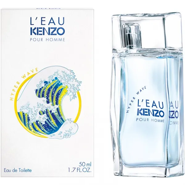 KENZO L'Eau Kenzo Hyper Wave Pour Homme toaletná voda pre mužov 50 ml