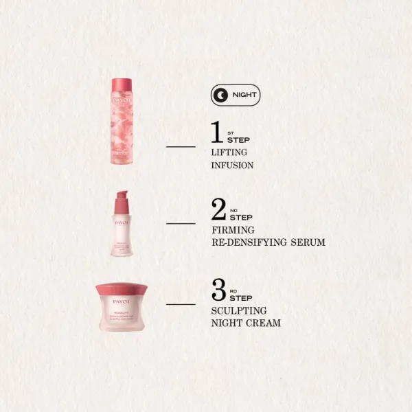 Payot Roselift Crème Sculptante Nuit nočný liftingový vypínací krém 50 ml