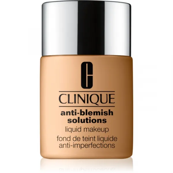Clinique Anti-Blemish Solutions™ Liquid Makeup krycí make-up pre mastnú pleť so sklonom k akné odtieň WN 46 Golden Neutral 30 ml