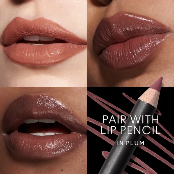 MAC Cosmetics Nudes Lustreglass Lipstick lesklý rúž odtieň Signature Move 3 g