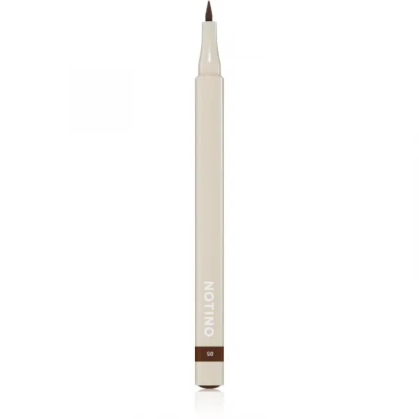Notino Lifeproof Eyebrow Felt Pen vodeodolná fixa na obočie 05 Dark Brown 1 ml