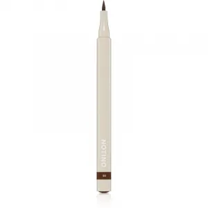 Notino Lifeproof Eyebrow Felt Pen vodeodolná fixa na obočie 05 Dark Brown 1 ml