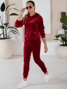 Dámsky župan zo žíníkov SO COMFY Farba bordová DSTREET