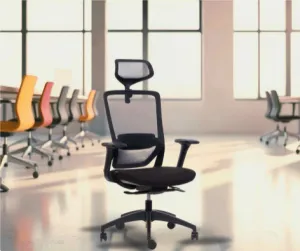 MERCURY Ergonomická kancelárska stolička SWIFT, čierna