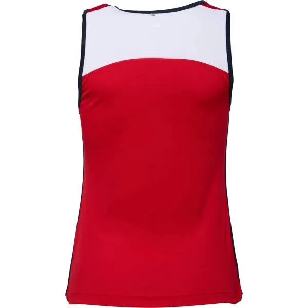 Fila AVA Dámsky top, červená, veľkosť