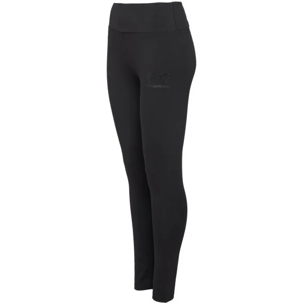 EA7 LEGGINGS Dámske legíny, čierna, veľkosť