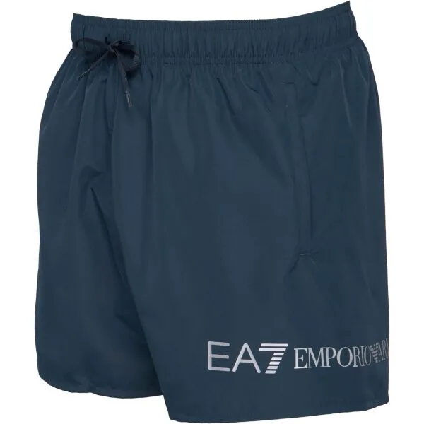 EA7 WATER SPORTS Pánske plavecké šortky, tmavo modrá, veľkosť