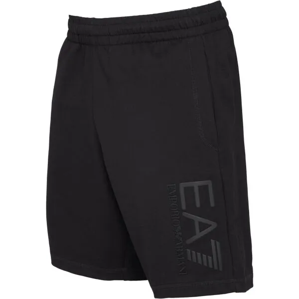 EA7 SHORTS Pánske šortky, čierna, veľkosť