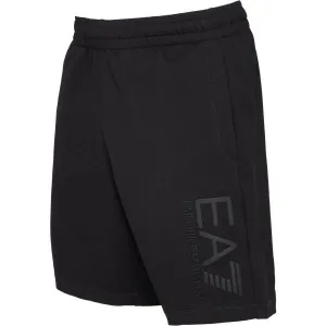 EA7 SHORTS Pánske šortky, čierna, veľkosť