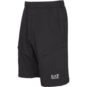 EA7 SHORTS Pánske šortky, čierna, veľkosť