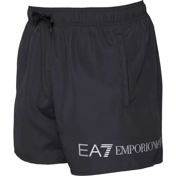 EA7 WATER SPORTS Pánske plavecké šortky, tmavo modrá, veľkosť