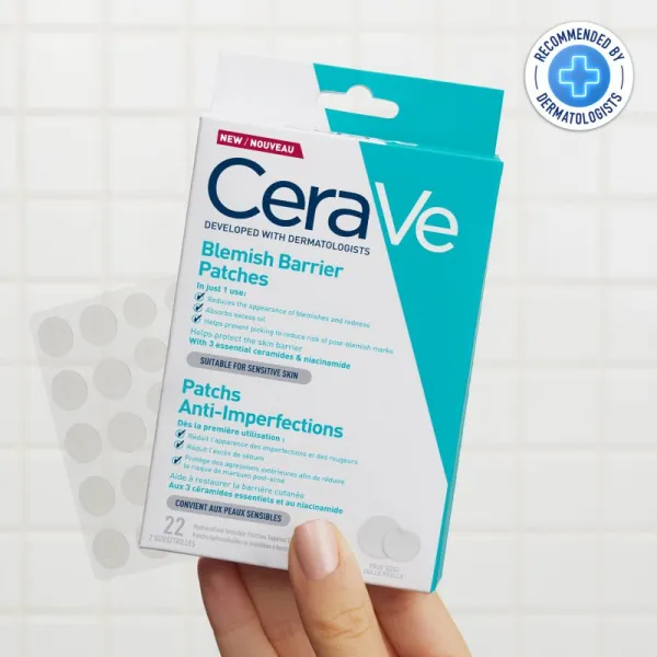 CeraVe Blemish Control Barrier Patches náplasti na problematickú pleť proti akné 22 ks