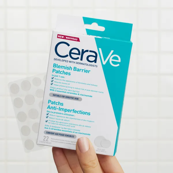 CeraVe Blemish Control Barrier Patches náplasti na problematickú pleť proti akné 22 ks
