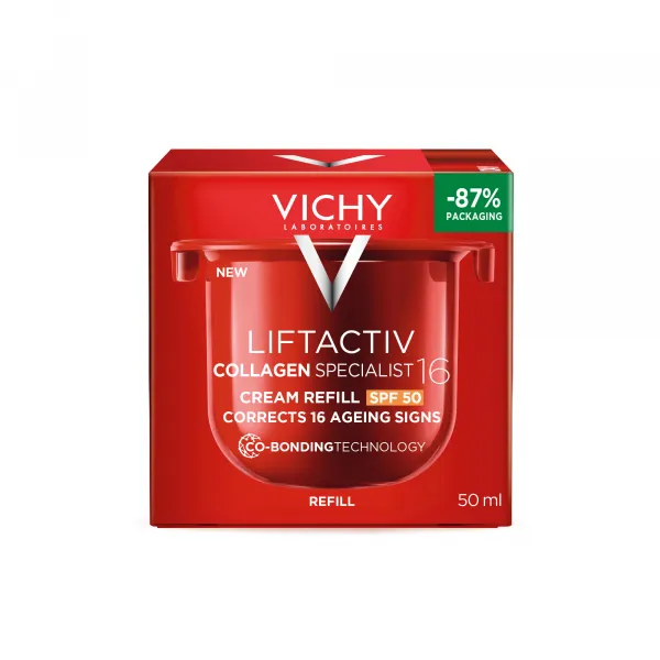 VICHY LIFTACTIV Collagen Specialist 16 Denný krém SPF50 - náhradná náplň 50 ml