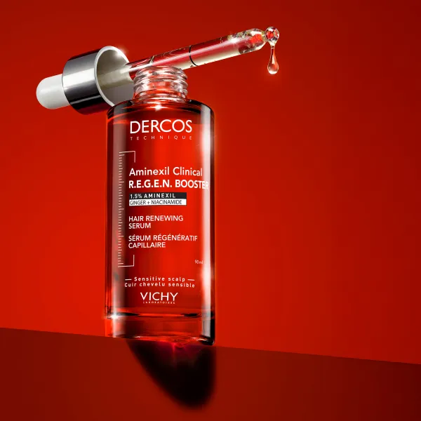 Vichy Dercos Aminexil Clinical R.E.G.E.N. Booster posilňujúce a regeneračné vlasové sérum proti padaniu vlasov 90 ml