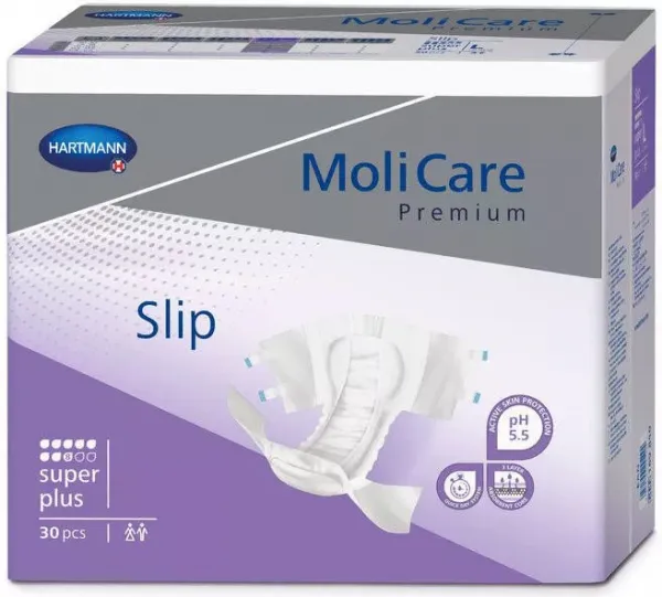 MoliCare Slip Super Plus 8 kvapiek plienkové nohavičky L 30ks