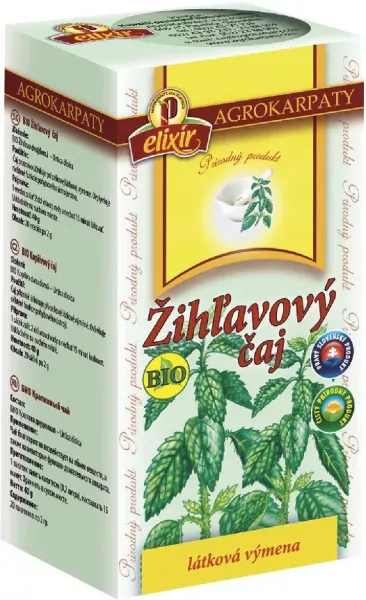 AGROKARPATY BIO ŽIHĽAVA bylinný čaj 20x2 g (40 g)