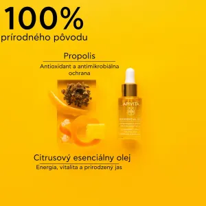 Apivita Beessential Oils Strengthening & Hydrating Day Oil rozjasňujúci denný olej pre intenzívnu hydratáciu pleti 15 ml