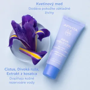 Apivita Aqua Beelicious Oil-Free Hydrating Gel-Cream Light hydratačný gél krém bez obsahu oleja 40 ml