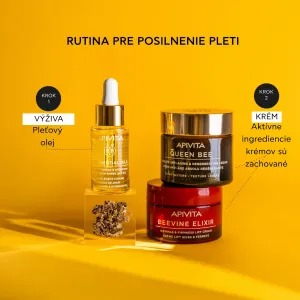 Apivita Beessential Oils Strengthening & Hydrating Day Oil rozjasňujúci denný olej pre intenzívnu hydratáciu pleti 15 ml
