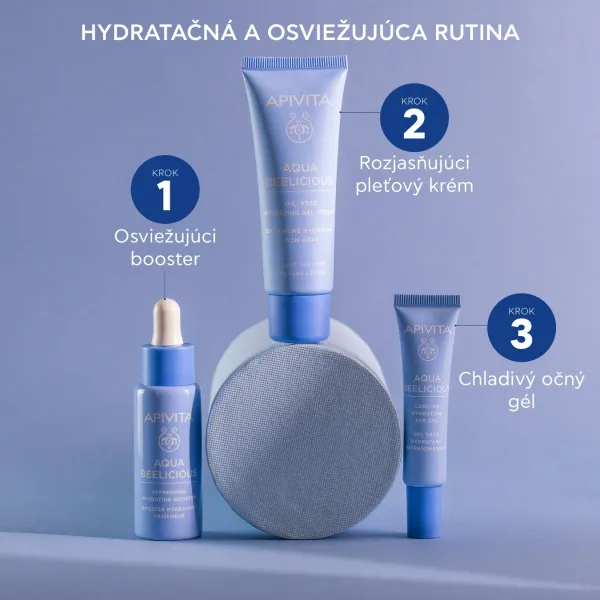 Apivita Aqua Beelicious Oil-Free Hydrating Gel-Cream Light hydratačný gél krém bez obsahu oleja 40 ml