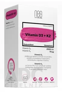 nesVITAMINS Vitamin D3 2000 I.U. + K2 70 μg