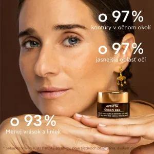 Apivita Queen Bee Eye Cream intenzívny očný krém proti vráskam 15 ml