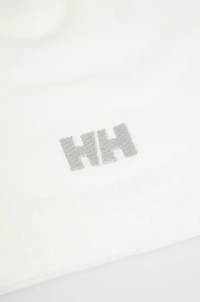 Čiapka Helly Hansen 57502-990, biela farba, z tenkej pleteniny