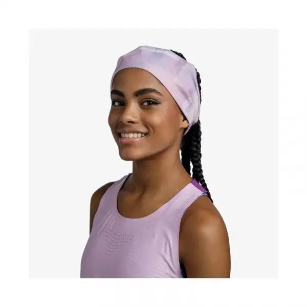 Čelenka BUFF COOLNET UV® WIDE HEADBAND SHANE ORCHID