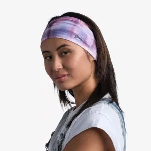Čelenka BUFF COOLNET UV® WIDE HEADBAND SEARY PURPLE
